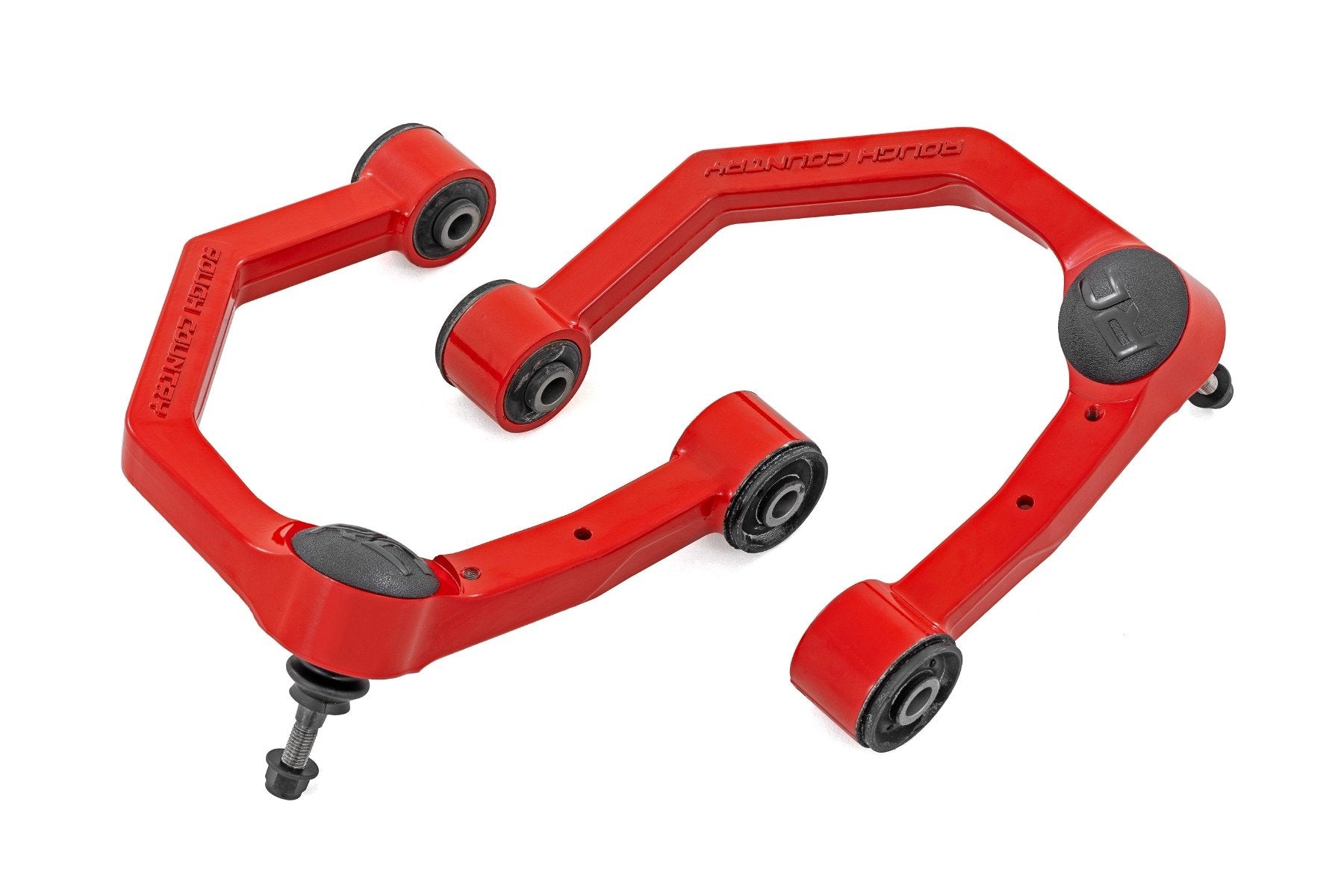 Rough Country Forged Upper Control Arms | 3.5" Of Lift | Red | Toyota Tacoma 4WD (24-25)