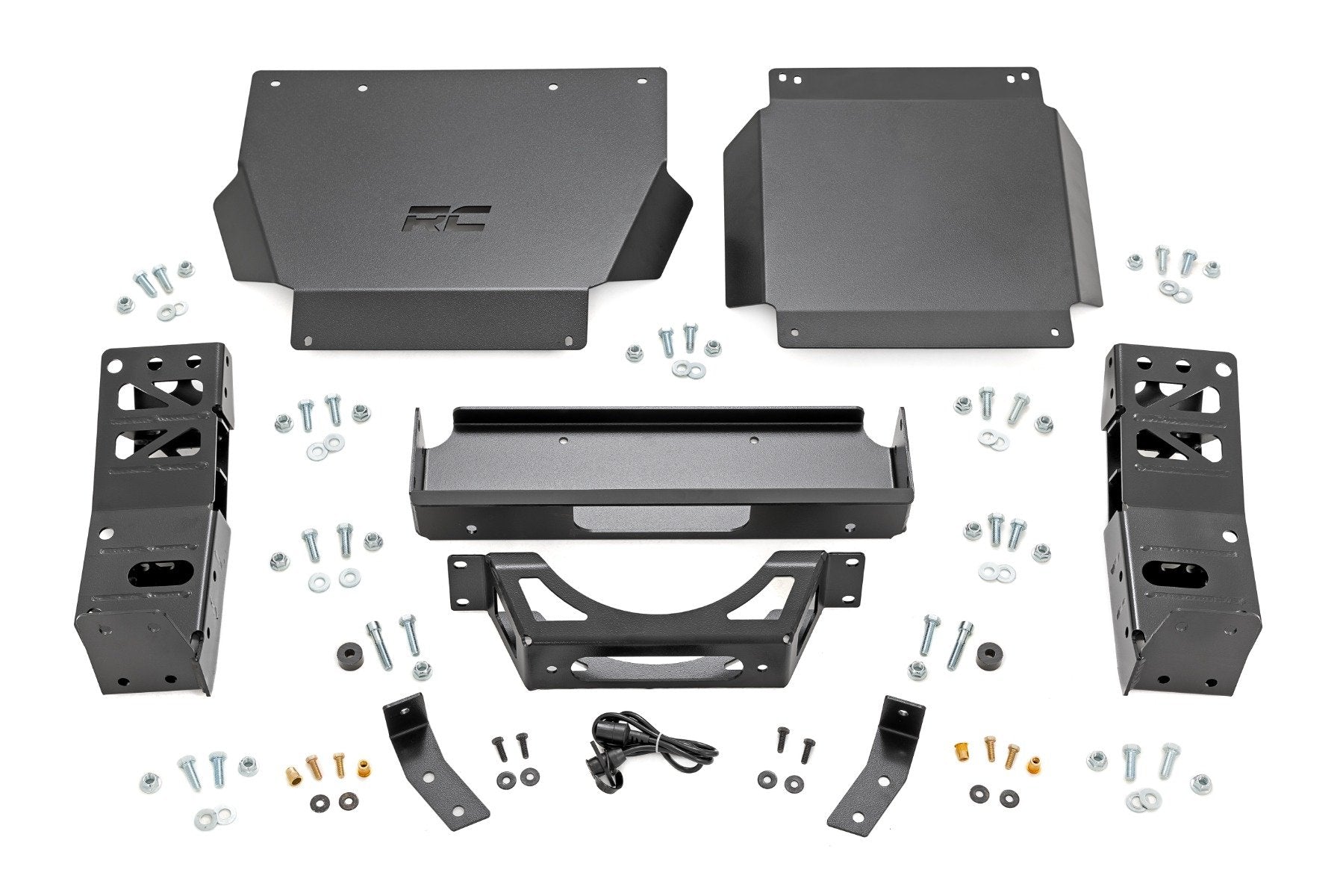 Rough Country Hidden Winch Mount | Toyota Tacoma 2WD/4WD (2024-2025)