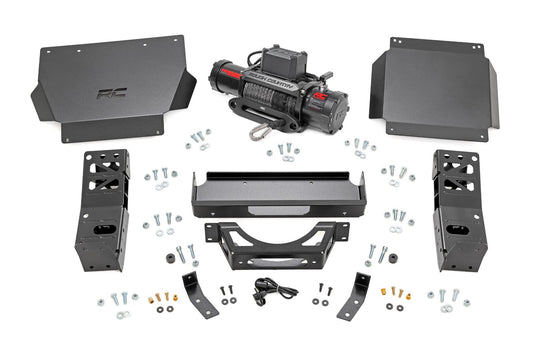Rough Country Hidden Winch Mount | PRO9500S | Toyota Tacoma 4WD (2024-2025)