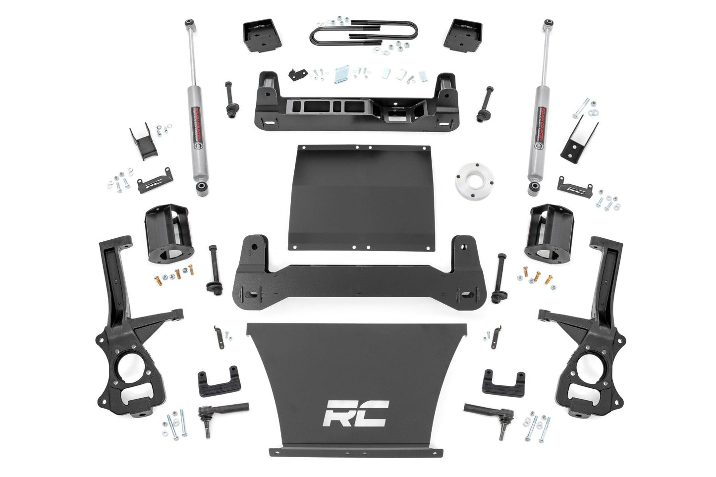 Rough Country 6 Inch Lift Kit | Mono Leaf Rear | Chevy Silverado 1500 2WD (2025-2026)