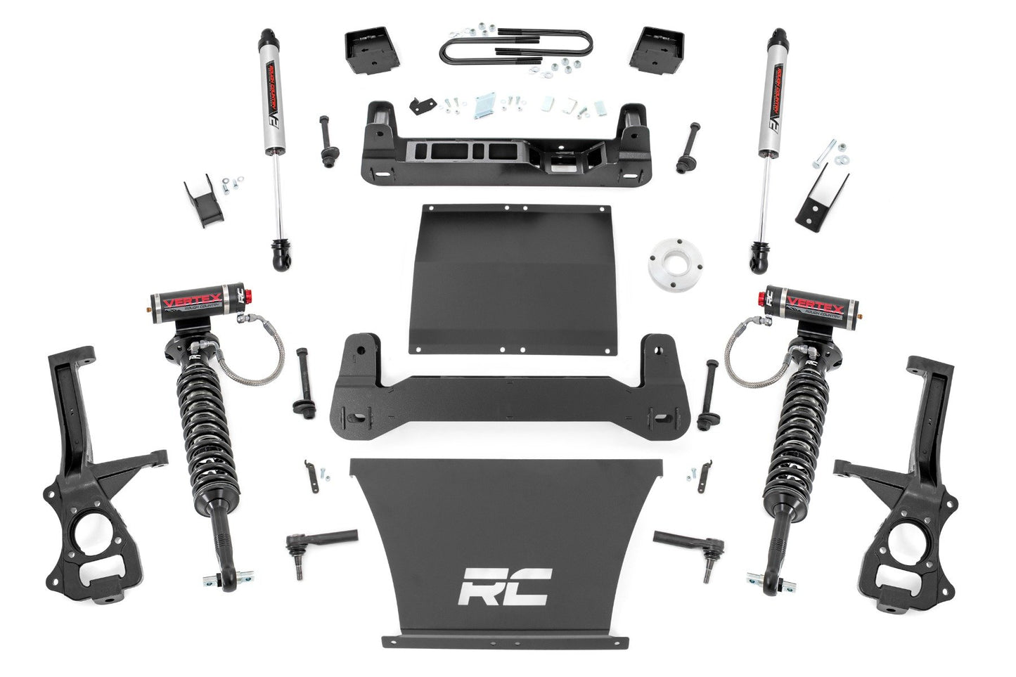Rough Country 6 Inch Lift Kit | Mono Leaf Rear | Vertex/V2 | GMC Sierra 1500 2WD (25-26)
