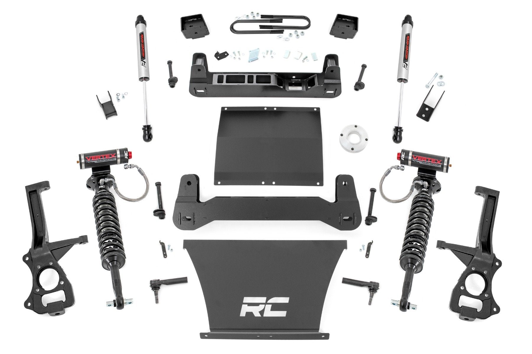 Rough Country 6 Inch Lift Kit | Mono Leaf Rear | Vertex/V2 | GMC Sierra 1500 2WD (25-26)