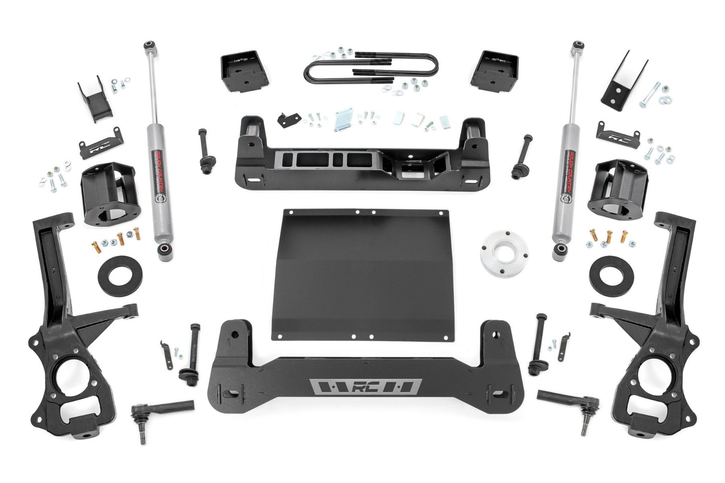 Rough Country 6 Inch Lift Kit | Mono Leaf Rear | Diesel | Chevy Silverado 1500 2WD (25-26)