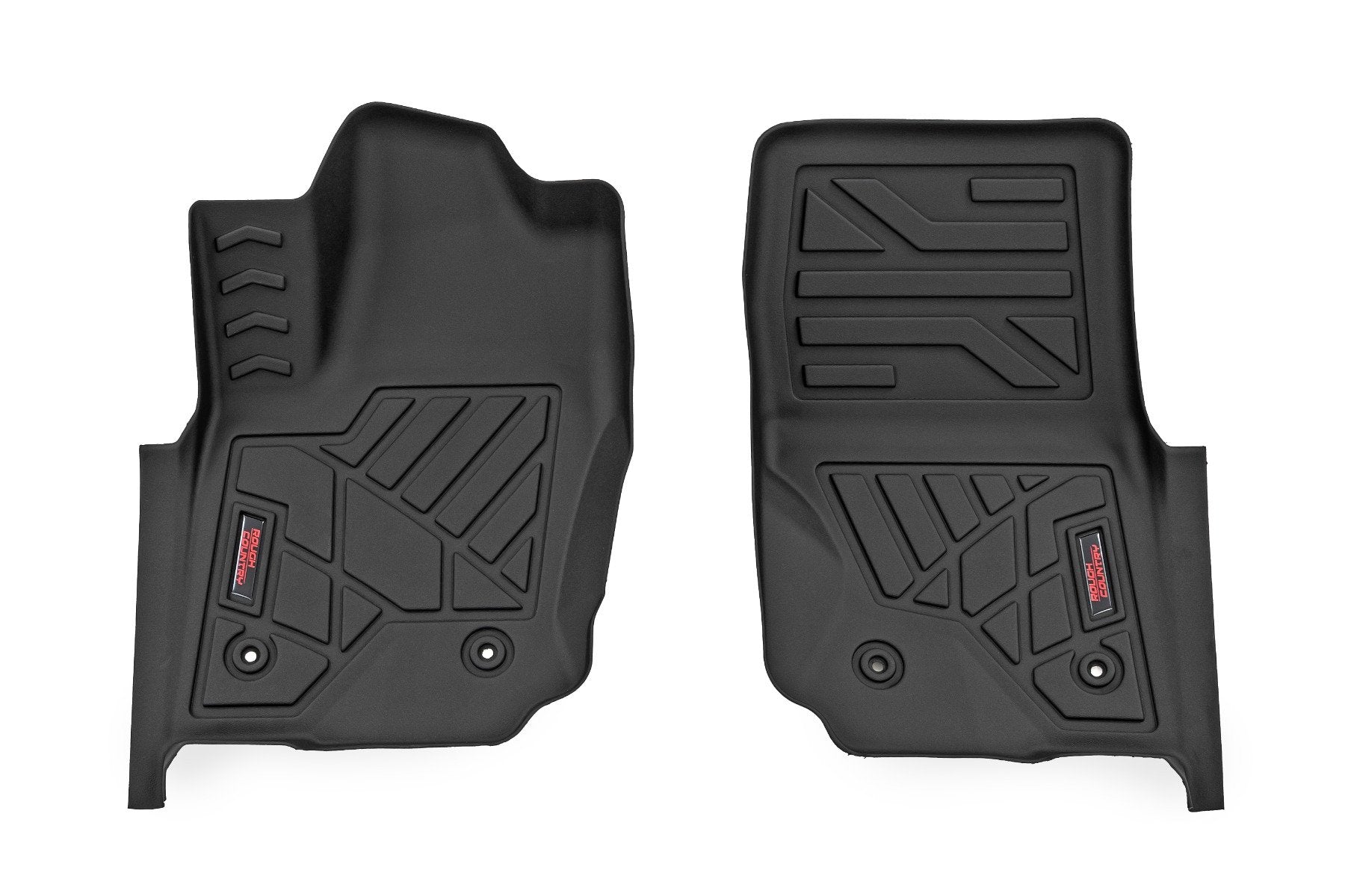 Rough Country Sure-Fit Floor Mats | Front | Toyota 4Runner 2WD/4WD (2025-2026)