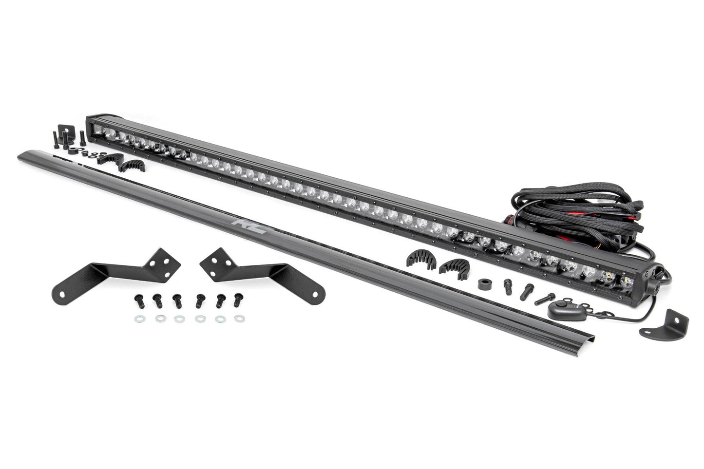 Rough Country LED Light Kit | Rear Mount | 50" Black-Series Single Row | CFMOTO UFORCE U10 Pro