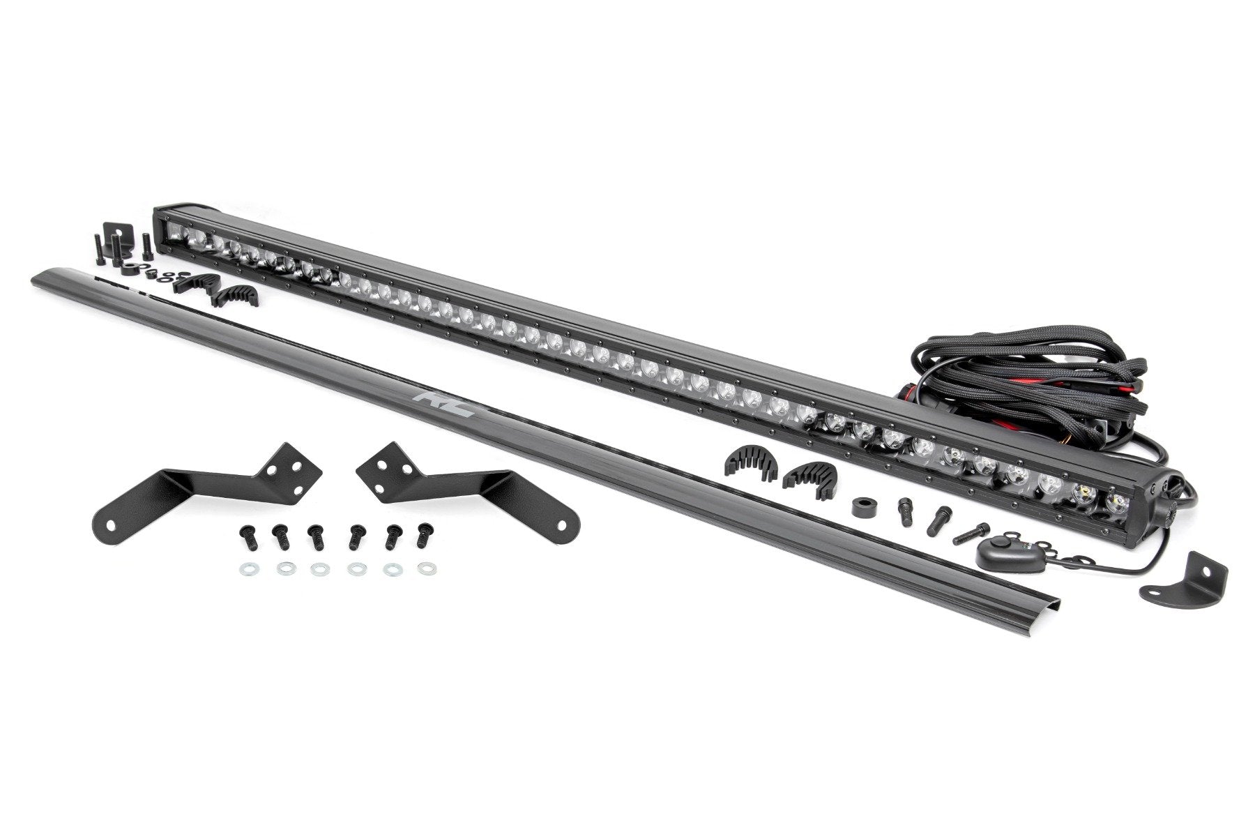 Rough Country LED Light Kit | Rear Mount | 50" Black-Series Single Row | CFMOTO UFORCE U10 Pro