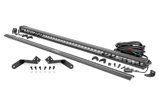 Rough Country LED Light Kit | Rear Mount | 50" Black-Series Single Row | CFMOTO UFORCE U10 Pro