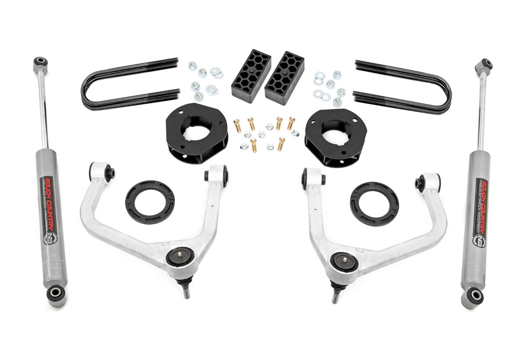 Rough Country 3.5 Inch Lift Kit | Chevy Silverado 1500 2WD/4WD (2025-2026)