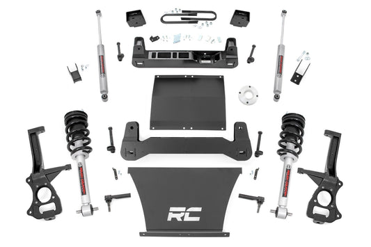 Rough Country 6 Inch Lift Kit | Mono Leaf Rear | N3 Struts | Chevy Silverado 1500 (25-26)
