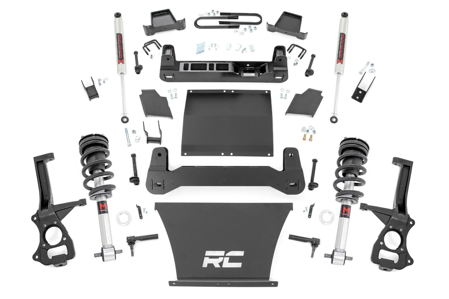 Rough Country 6 Inch Lift Kit | M1 Struts/M1 | Chevy Silverado 1500 4WD (2025-2026)