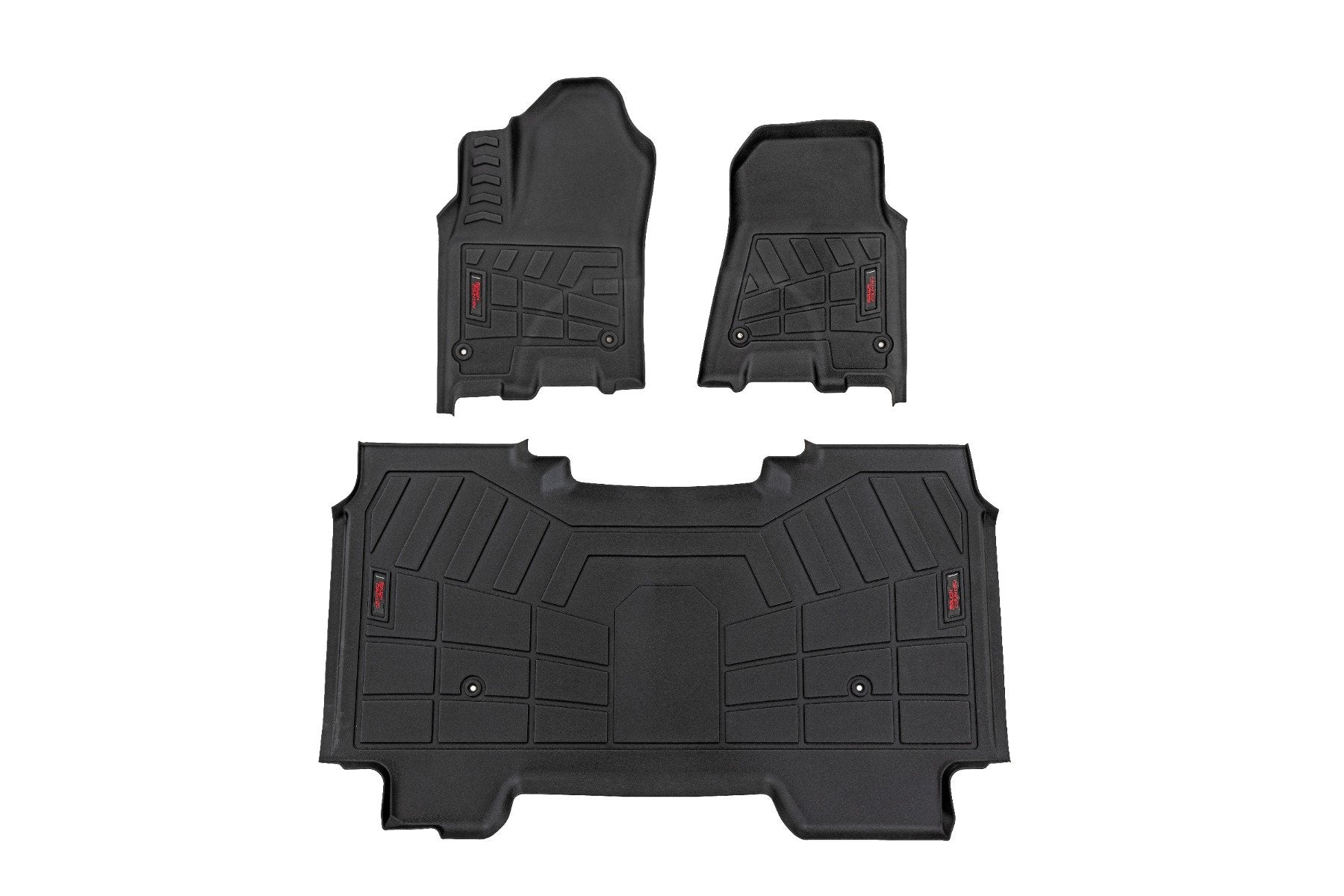 Rough Country Sure-Fit Floor Mats | Front & Rear | Crew | Ram 1500 2WD/4WD (2025-2026)