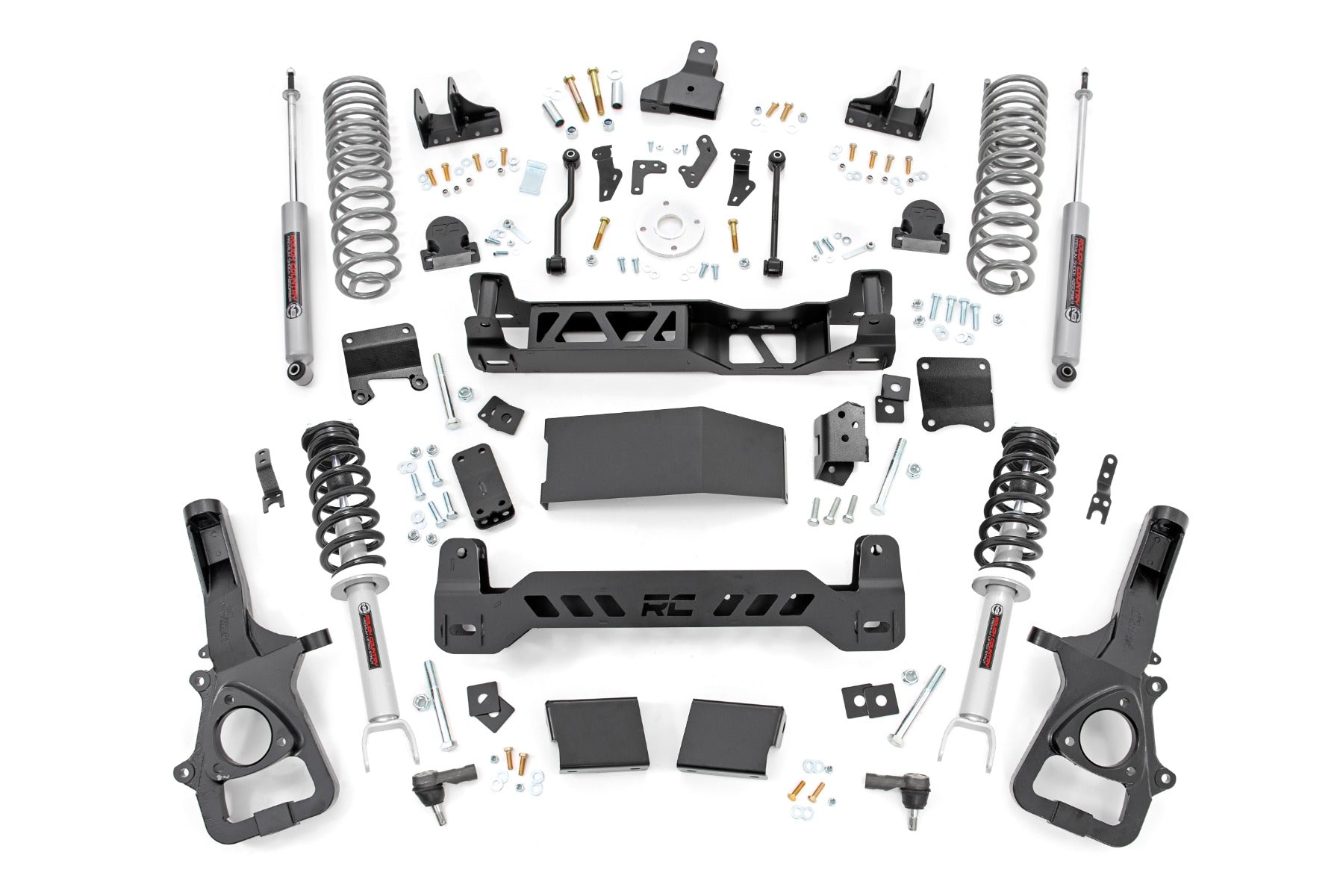 Rough Country 6 Inch Lift Kit | 22XL |  N3 Struts | Rear Coils | Ram 1500 4WD (2025-2026)
