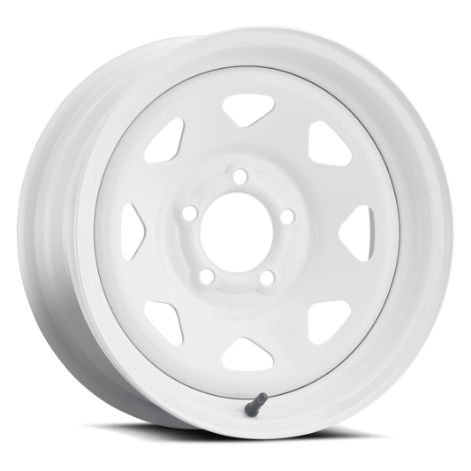 Allied Wheel Components 8 Spoke wheel White