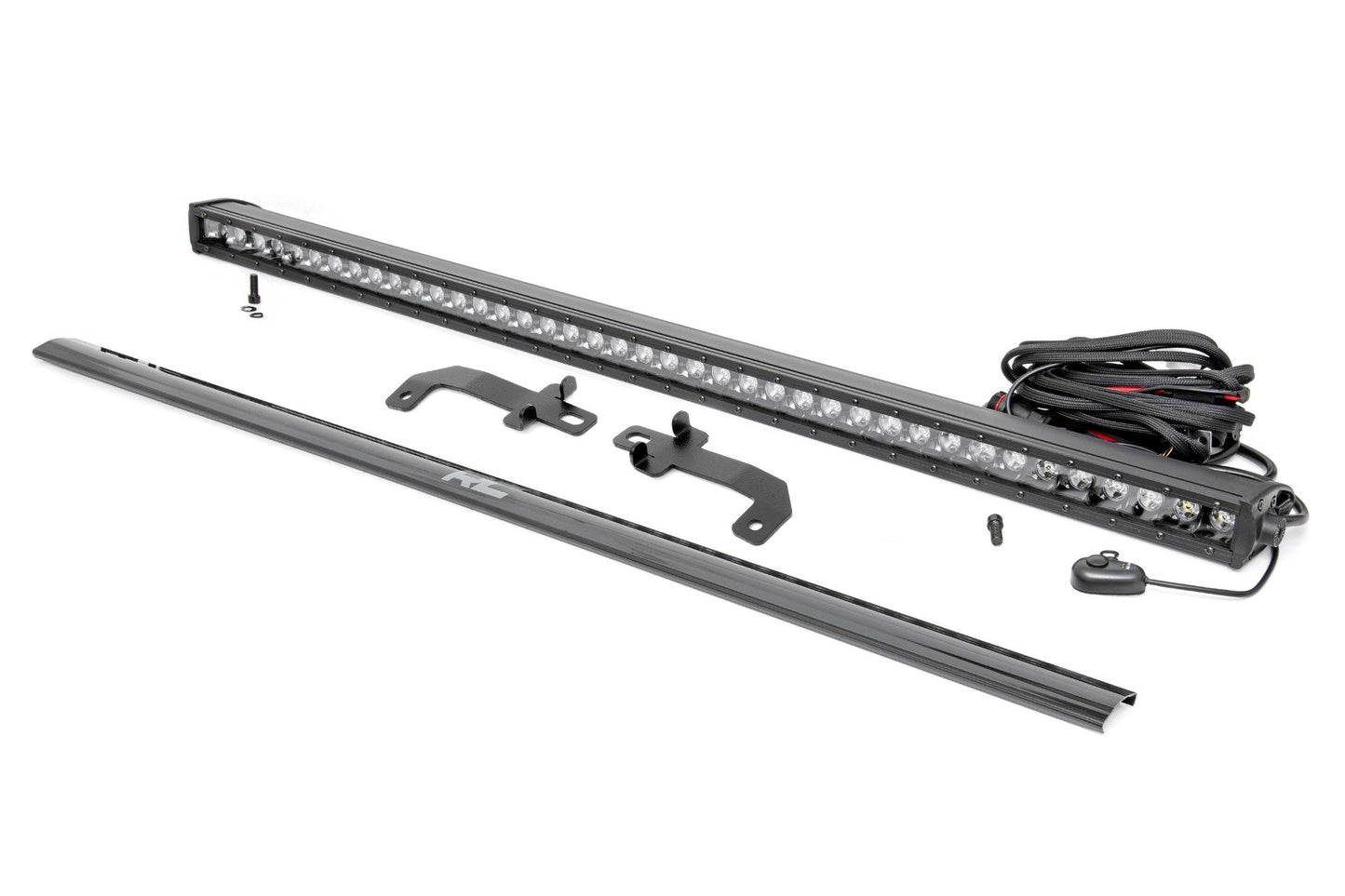 Rough Country LED Light | Cage Mount | 40" Black | Honda Pioneer 520