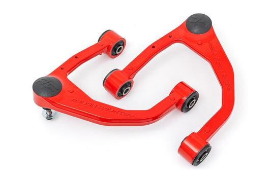 Rough Country Red Forged Upper Control Arms | OE Upgrade | Toyota Tundra 2WD/4WD (22-26)