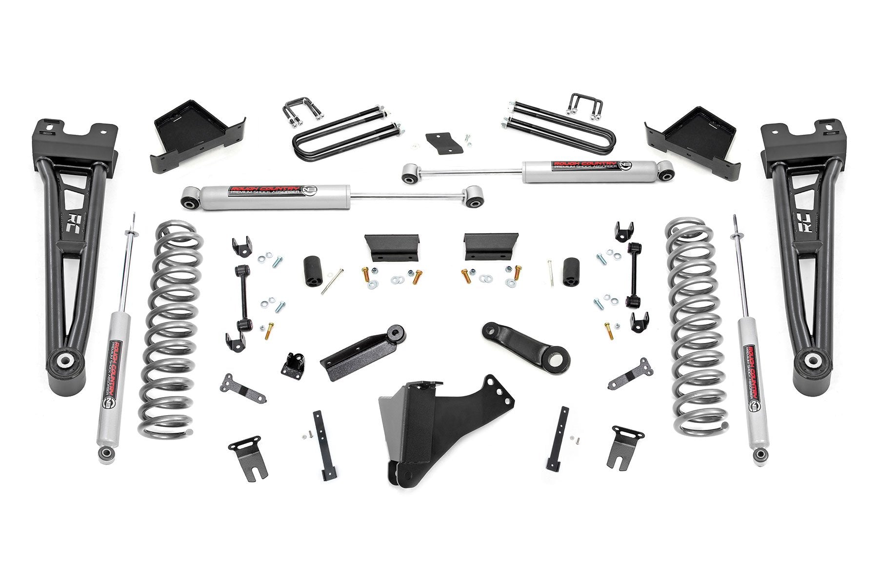Rough Country 6 Inch Lift Kit | Radius Arm | Ford F-250/F-350 Super Duty 4WD (2023-2026)