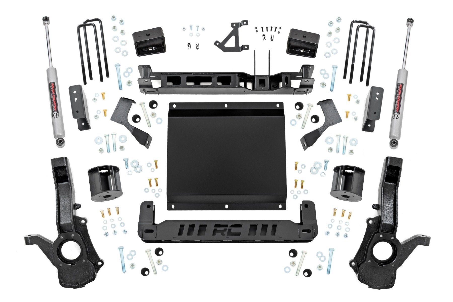 Rough Country 4 Inch Lift Kit | N3 Shocks | Chevy/GMC Canyon/Colorado 4WD (2023-2026)