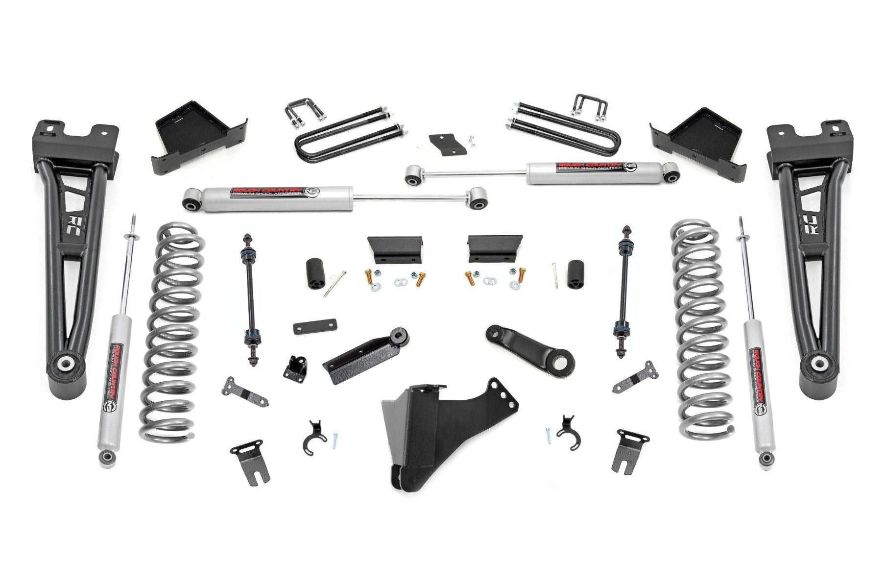 Rough Country 4.5 Inch Lift Kit | Radius Arm | Diesel | Ford F-250/F-350 Super Duty (23-26)