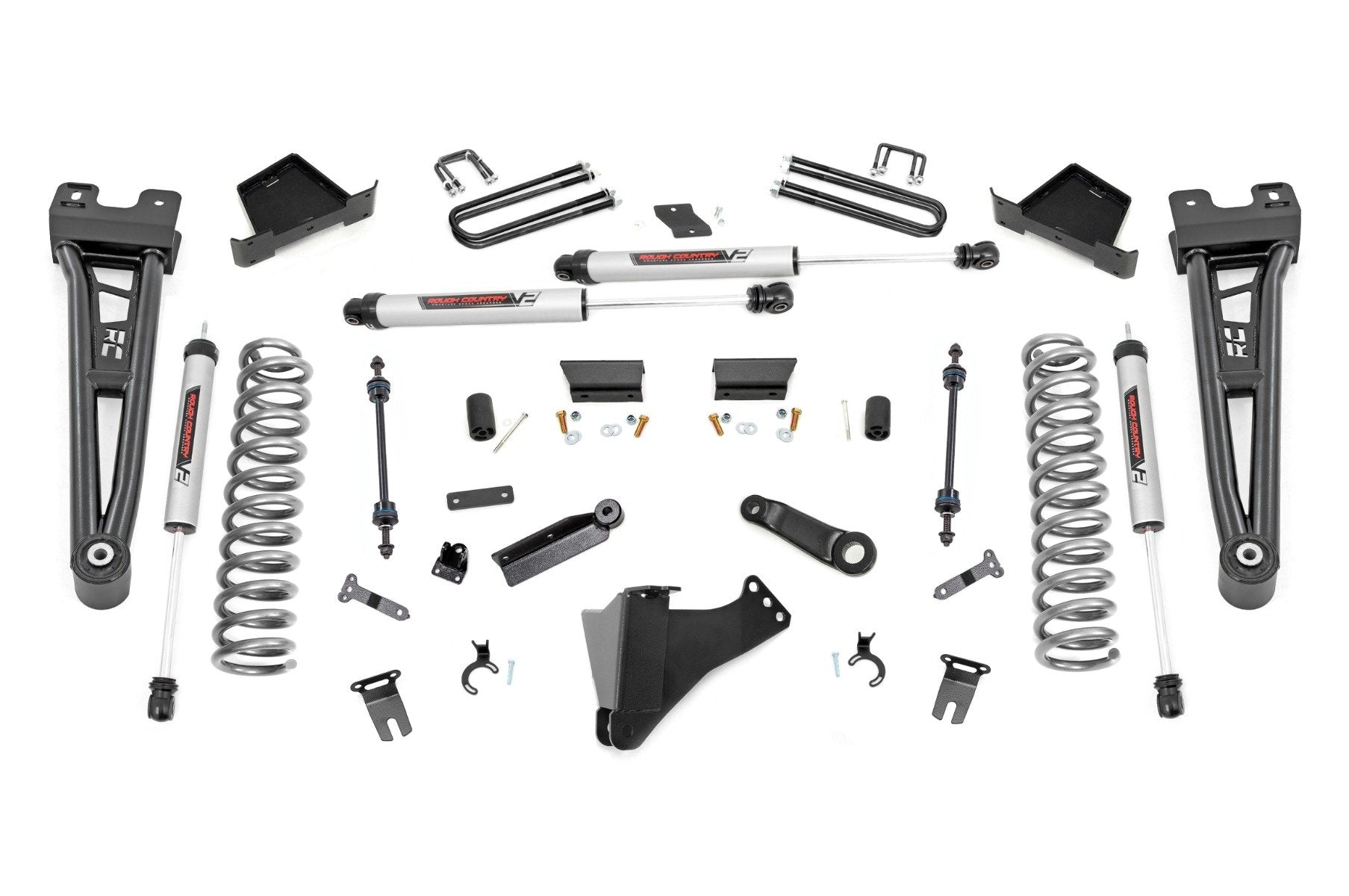 Rough Country 4.5 Inch Lift Kit | Radius Arm | V2 | Diesel | Ford F-250/F-350 Super Duty (23-26)