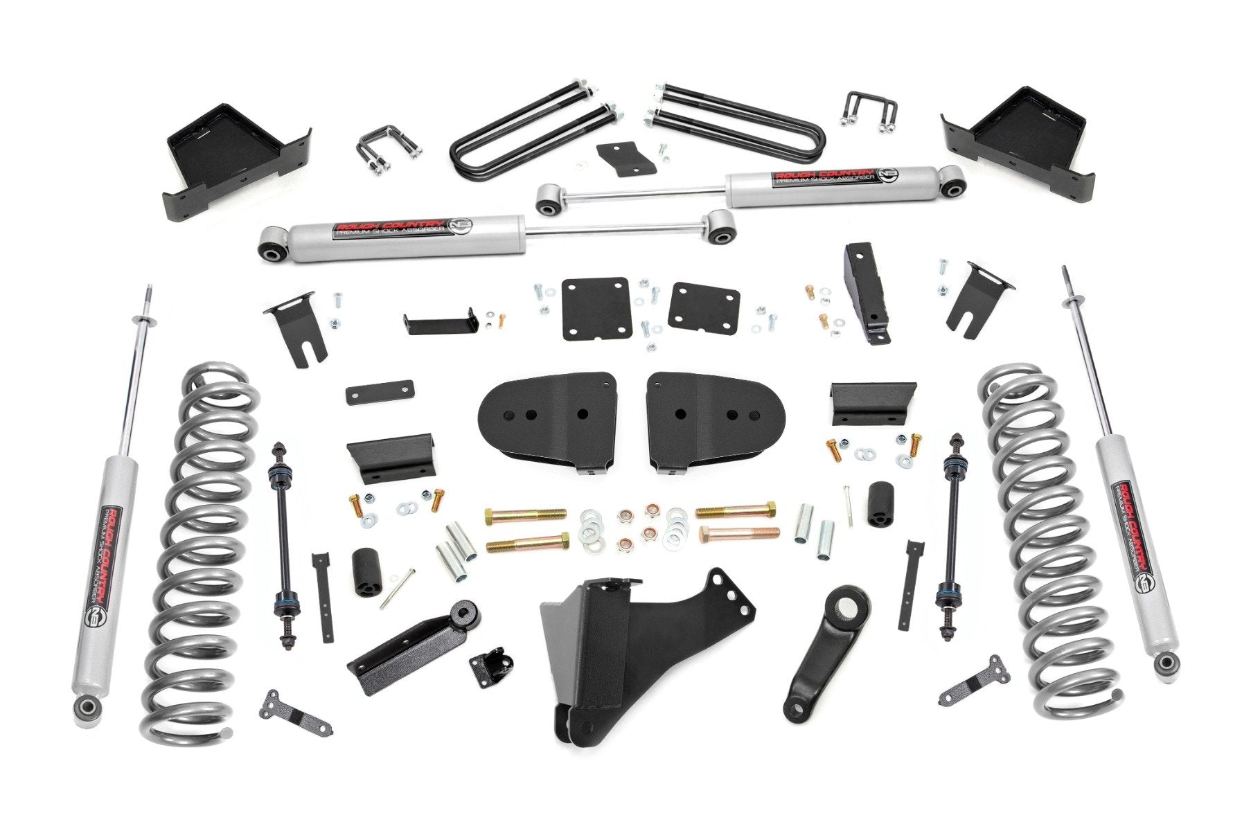 Rough Country 4.5 Inch Lift Kit | N3 | Diesel | Ford F-250/F-350 Super Duty 4WD (2023-2026)