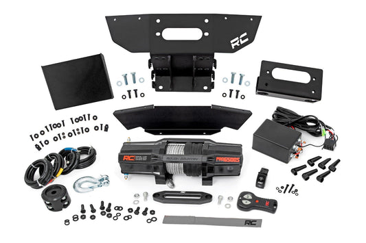 Rough Country Winch Mount | Front | RS6500S | Polaris RZR XP1000-4 (2024)