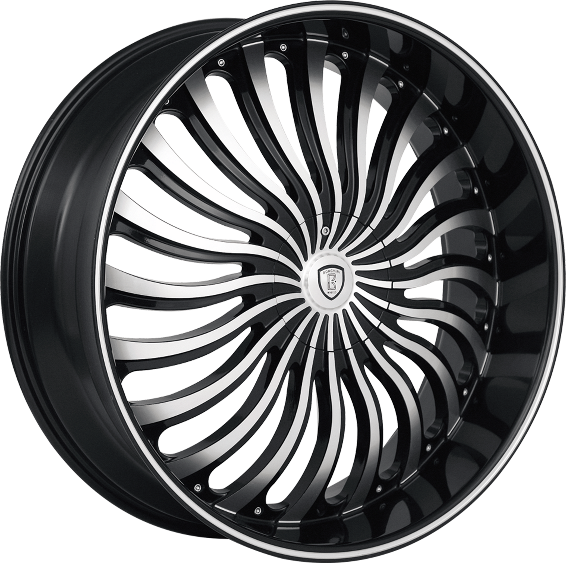 BORGHINI 24 BLACK MACHINED