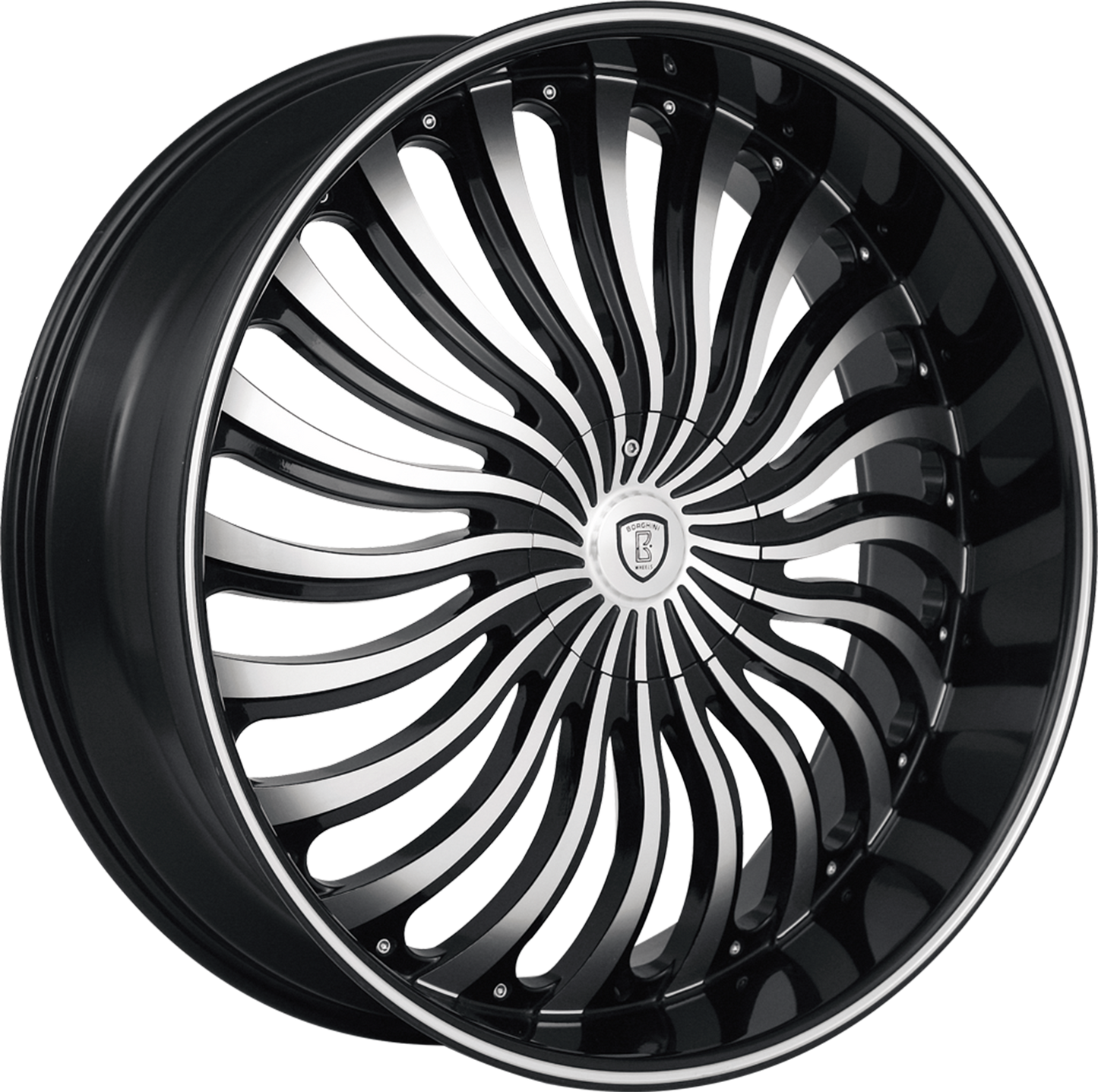 BORGHINI 24 BLACK MACHINED