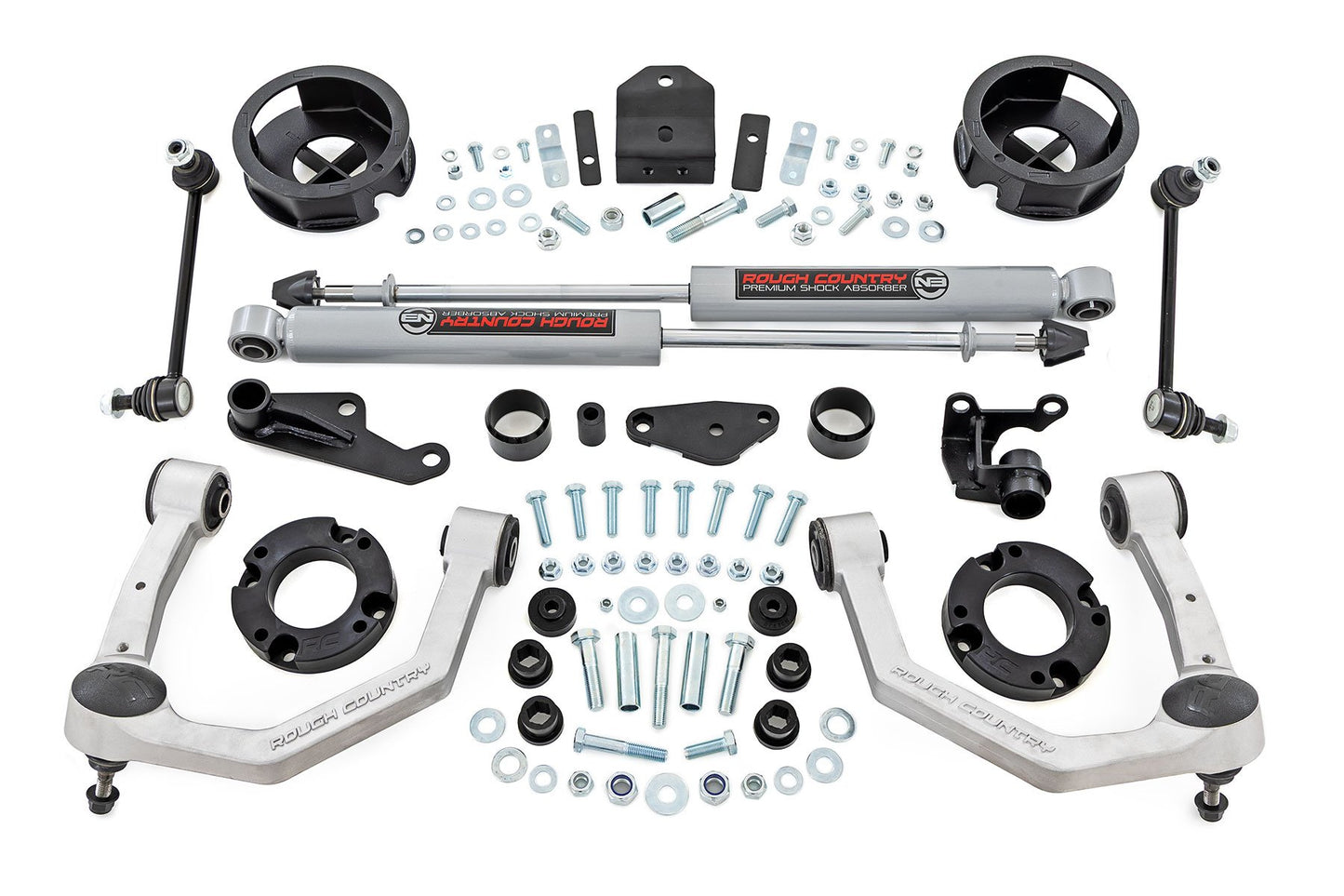 Rough Country 3.5 Inch Lift Kit | TRD Offroad | Toyota 4Runner 4WD (2025)