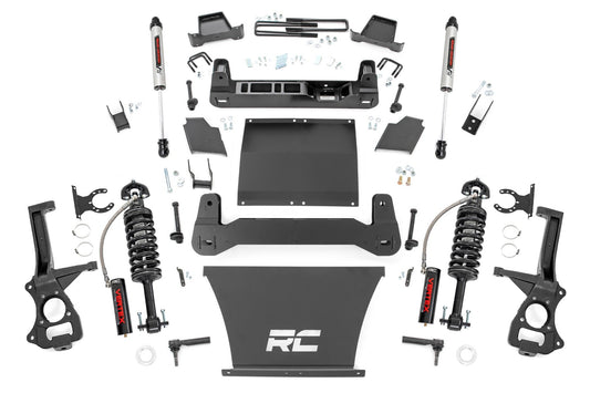Rough Country 4 Inch Lift Kit | AT4/Trailboss | Vertex/V2 | Chevy/GMC Sierra 1500 (19-24)/Silverado 1500 (19-24)
