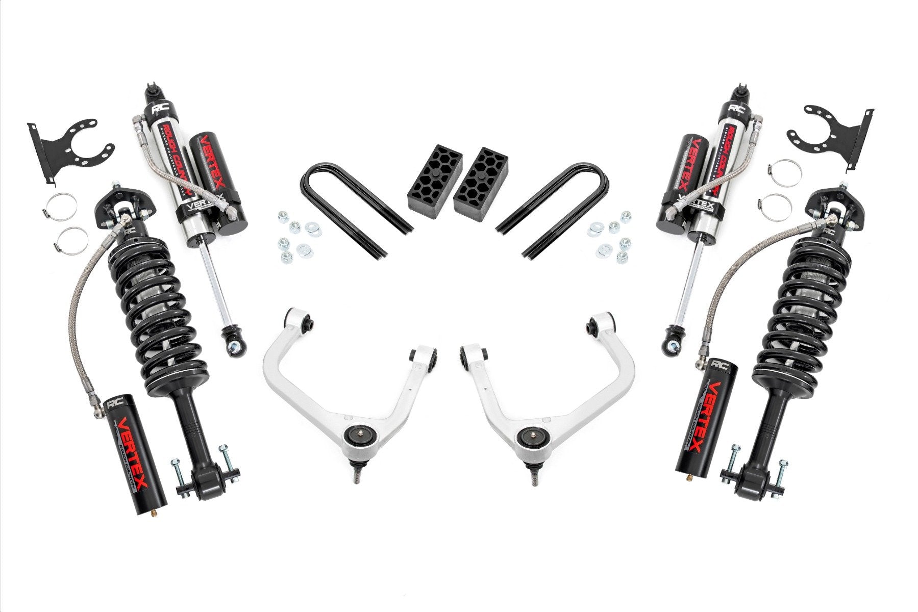 Rough Country 3.5 Inch Lift Kit | Vertex | Rear Mono Leaf | Chevy Silverado 1500 (22-24)