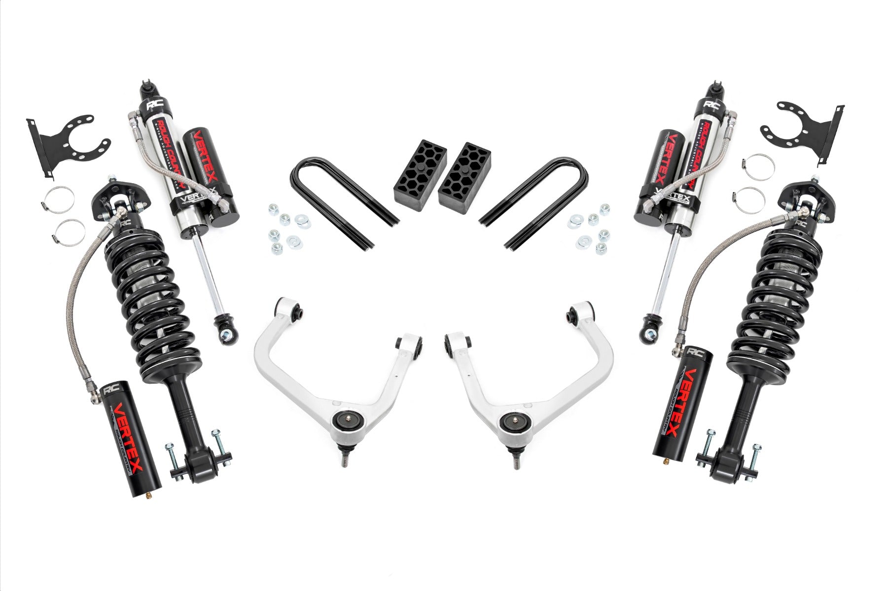 Rough Country 3.5 Inch Lift Kit | Vertex | Rear Mono Leaf | Chevy Silverado 1500 (25-26)