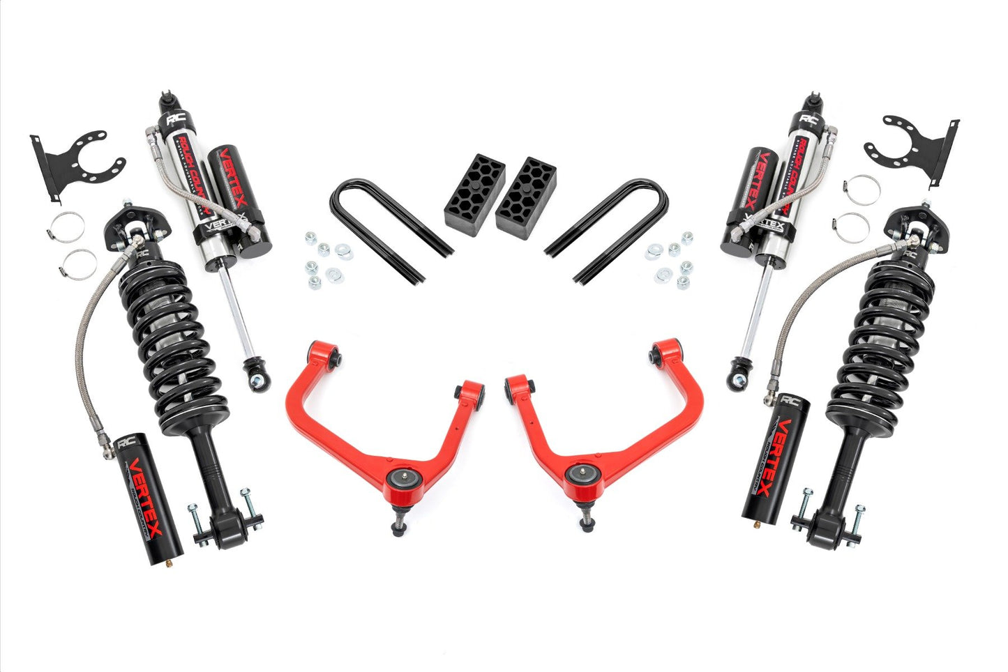 Rough Country 3.5 Inch Lift Kit | Vertex | Rear Mono Leaf | Chevy Silverado 1500 (22-24)