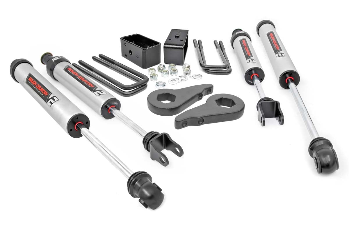 Rough Country 1.5-2 Inch Lift Kit | V2 | Chevy Silverado & GMC Sierra 1500 4WD (1999-2006 & Classic)