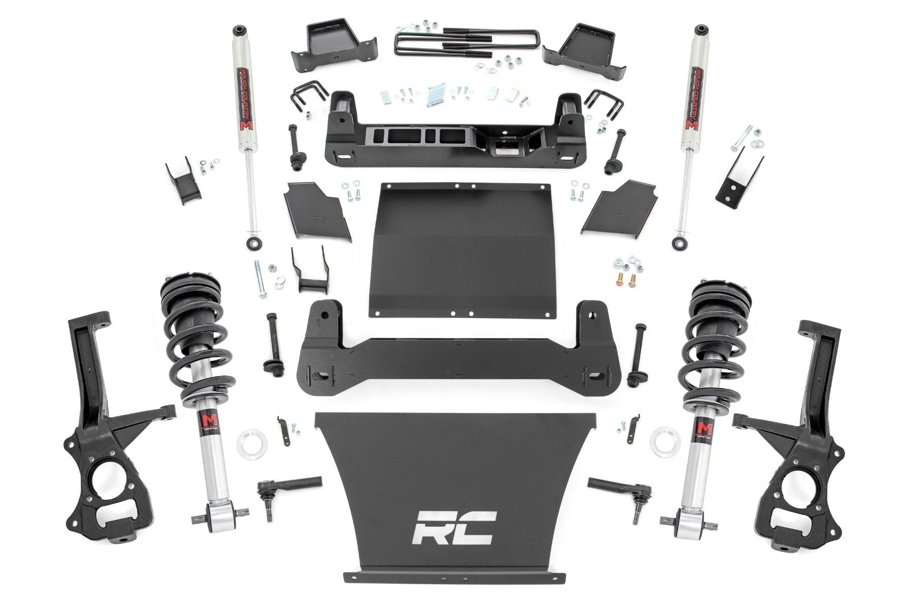 Rough Country 6 Inch Lift Kit | M1 Struts/M1 | Chevy Silverado 1500 4WD (2019-2024)