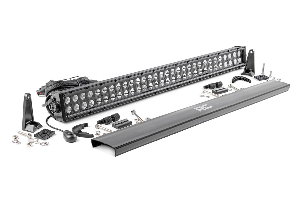 Rough Country 30 Inch Black Series LED Light Bar | Dual Row