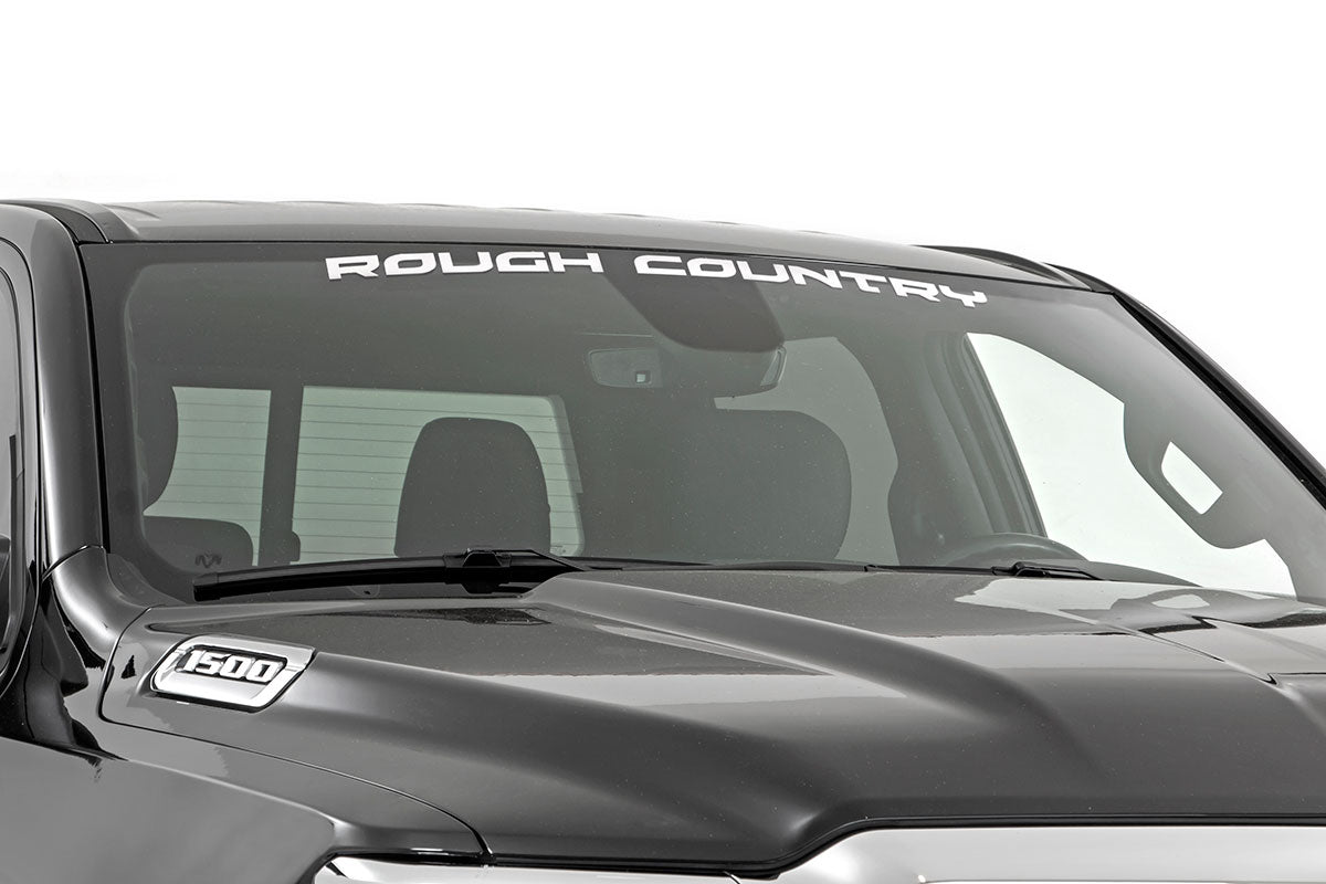 Rough Country Rough Country Decal | 3.6 Inch x 35 Inch | White