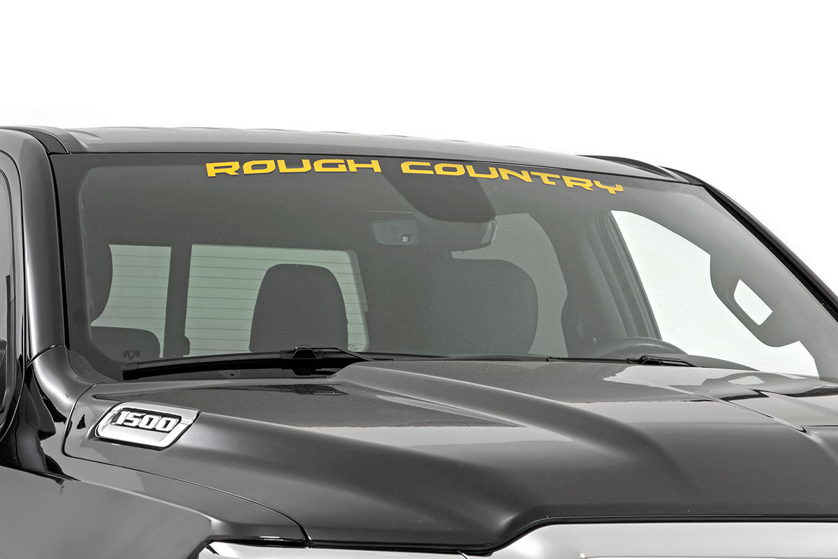 Rough Country Rough Country Decal | 3.6 Inch x 35 Inch | Yellow