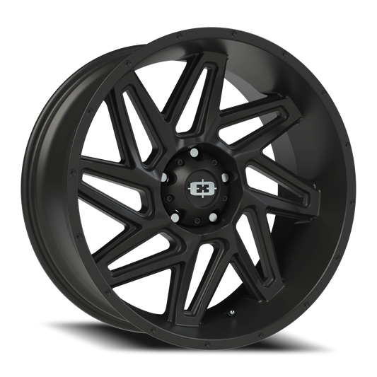 VISION SPYDER 20X10 -25 6X139.7 Satin Black