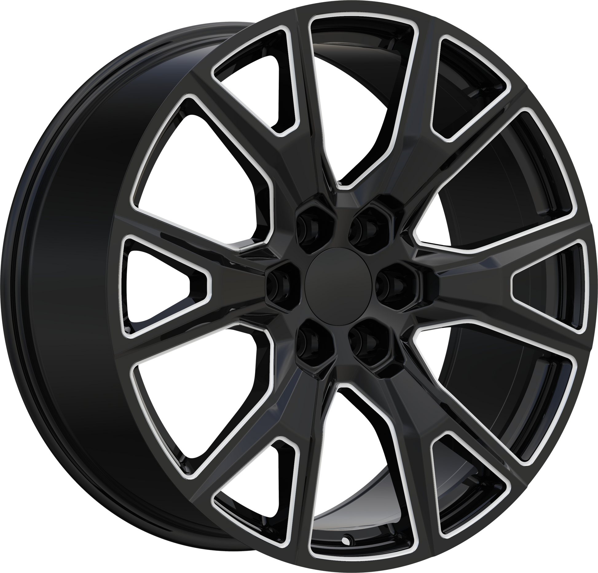 REPLICA 368 BLACK AND MILLED