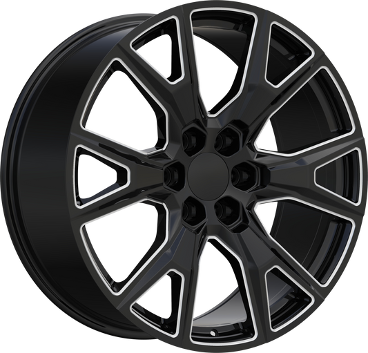 REPLICA 368 BLACK AND MILLED