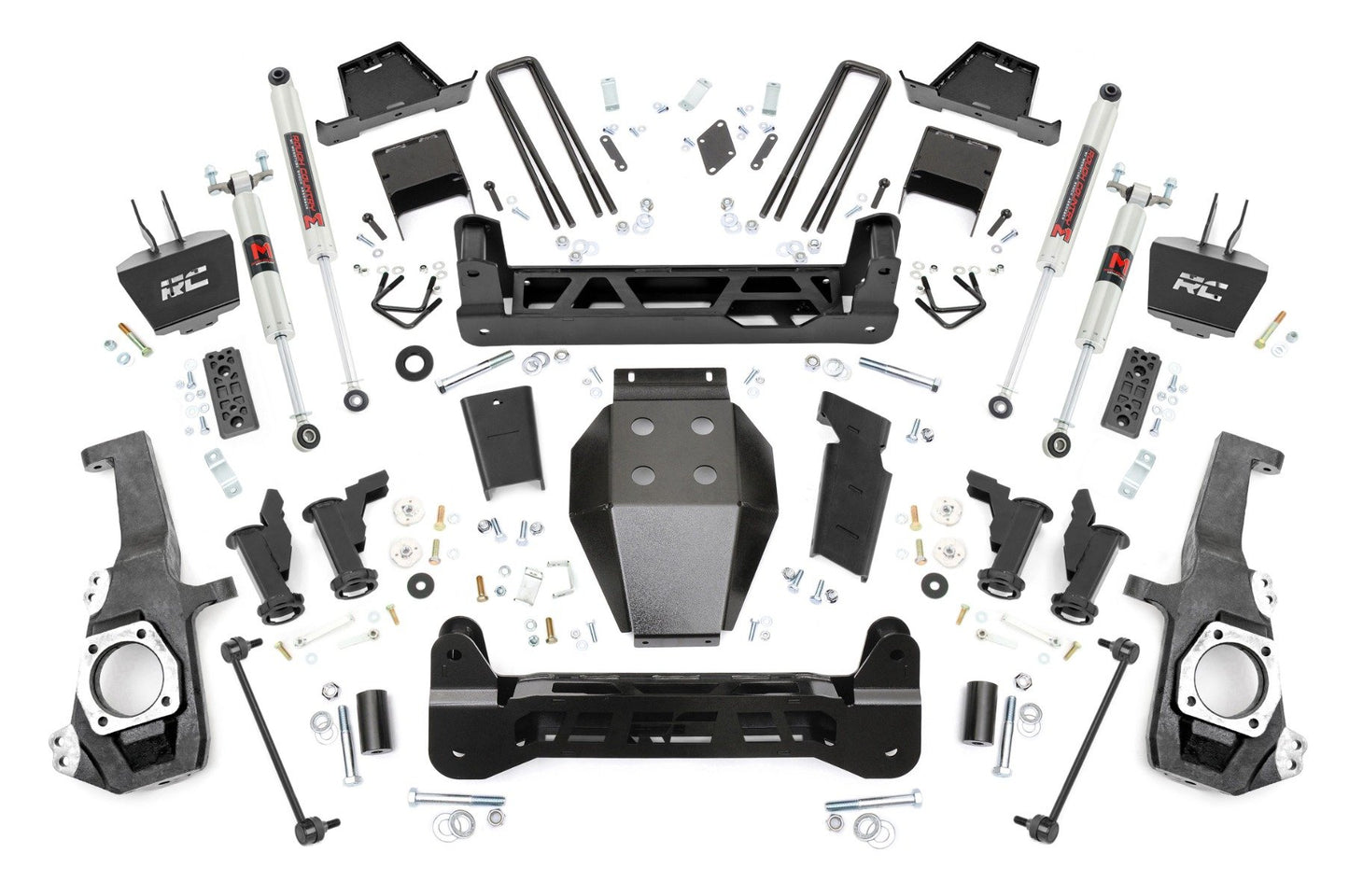 Rough Country 7 Inch Lift Kit | Torsion Drop | M1 | Chevy/GMC 2500HD/3500HD (20-26)