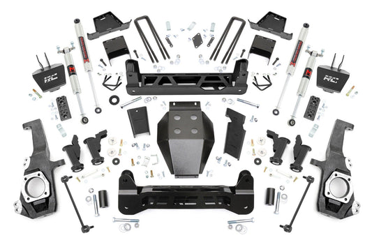 Rough Country 7 Inch Lift Kit | Torsion Drop | M1 | Chevy/GMC 2500HD/3500HD (20-26)