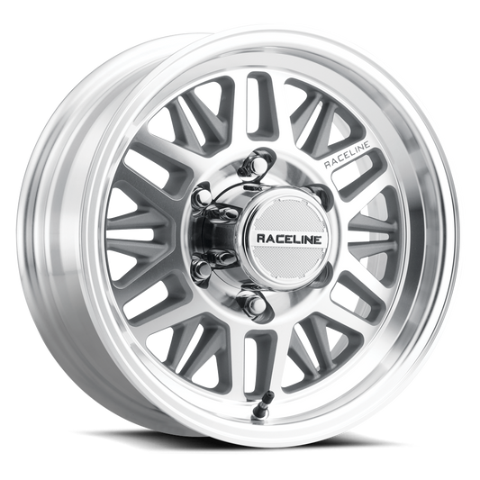 Raceline 451 Ryno Tr Trailer wheel Machined CC