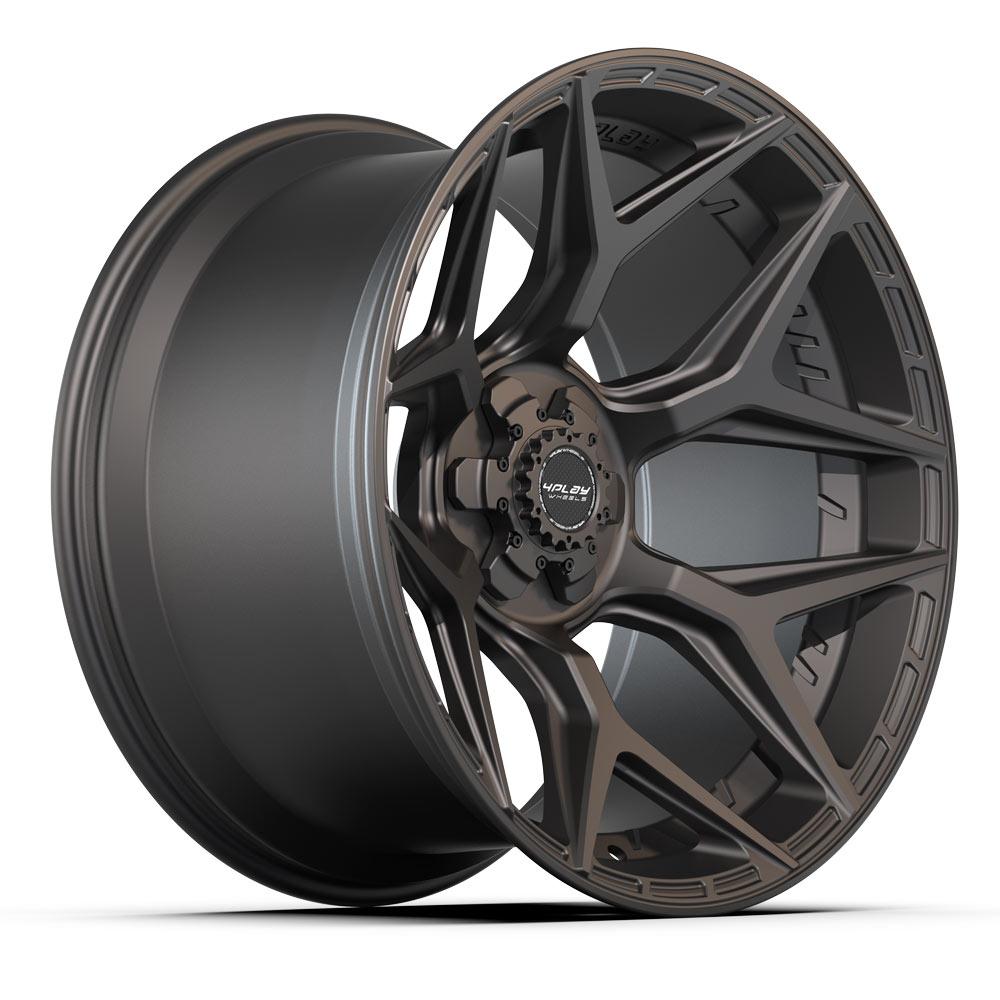 4PLAY 4P06 22x12 6X139.7, 6X135 -44 SATIN BLACK