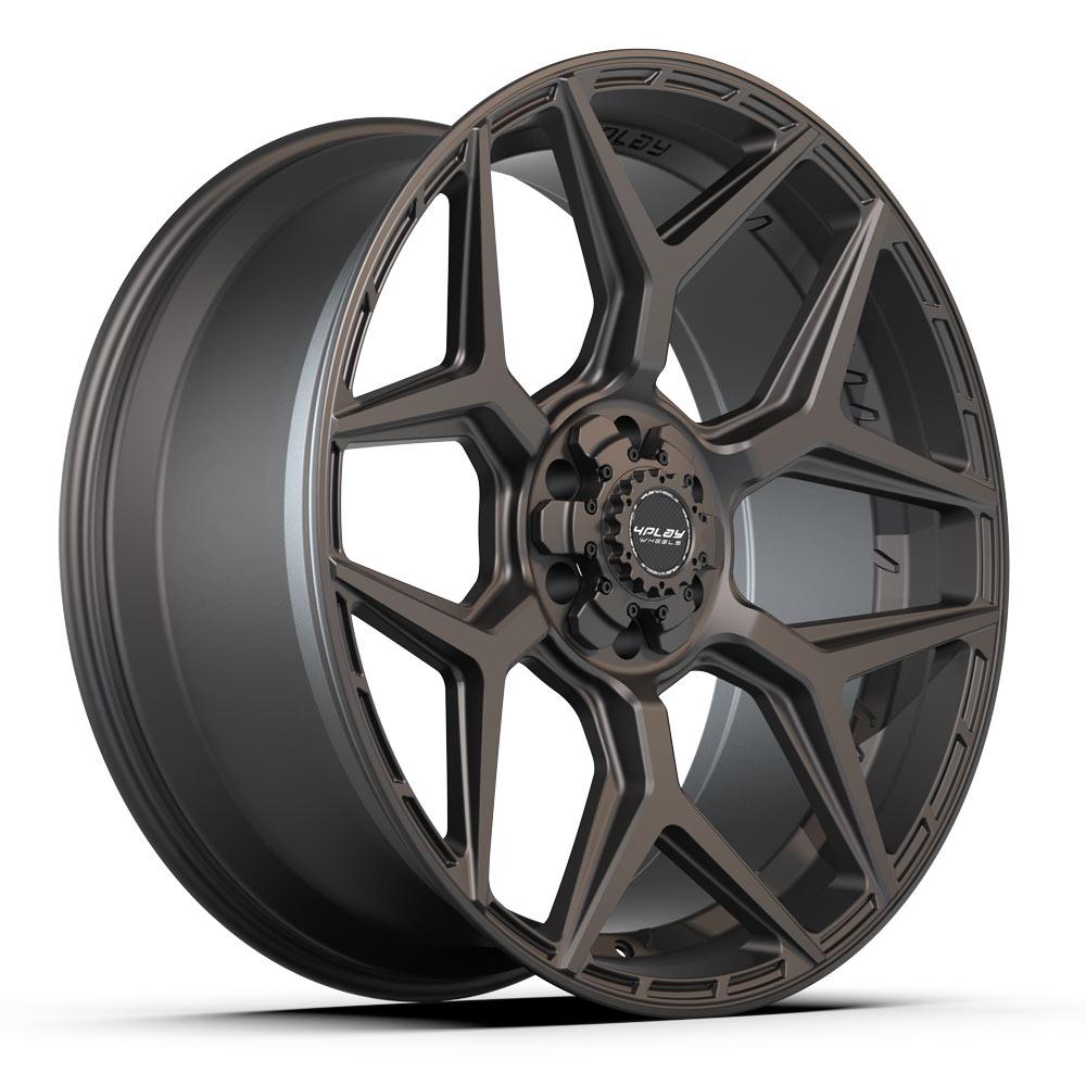 4PLAY 4P06 24x10 6X139.7, 6X135 18 SATIN BLACK