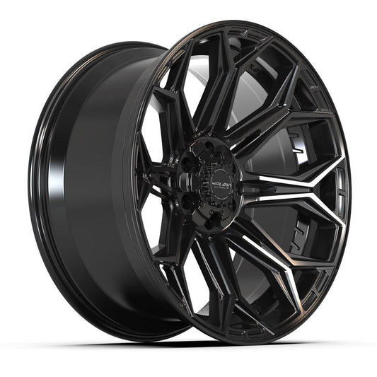 4PLAY 4P83 22x10 6X139.7, 6X135 -18 GLOSS BLACK