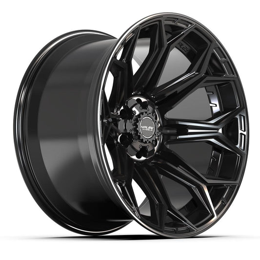 4PLAY 4P83 22x12 6X139.7, 6X135 -44 GLOSS BLACK