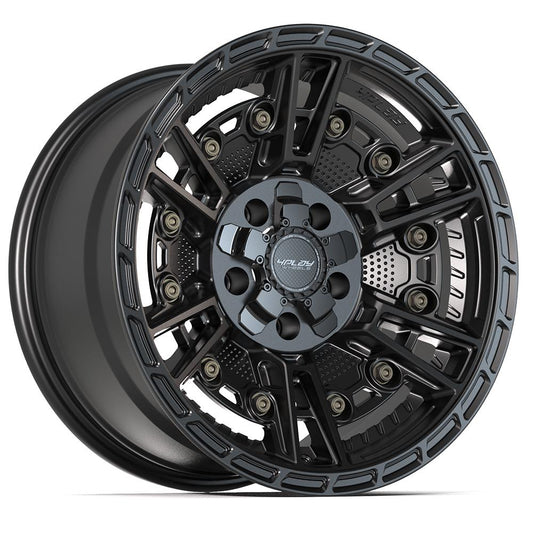 4PLAY 4PS01 17x9 5X127, 5X139.7 -6 SATIN BLACK