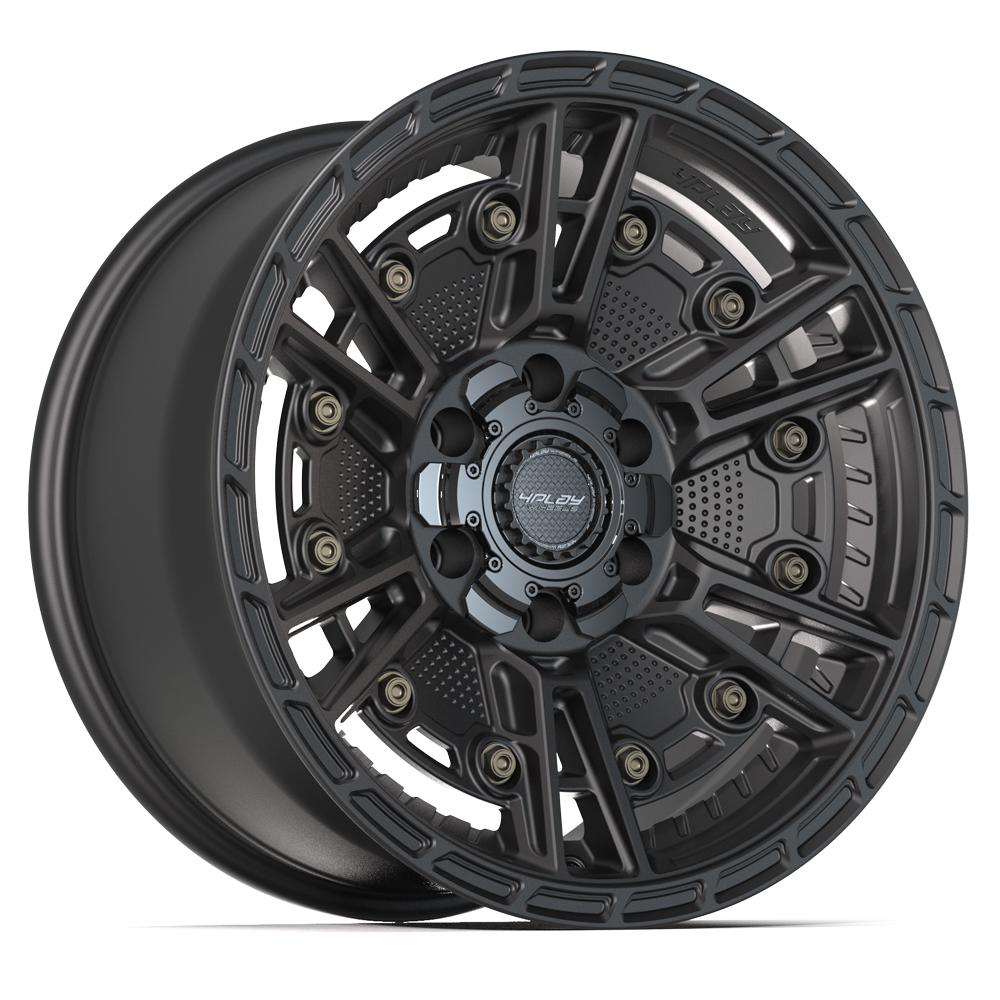 4PLAY 4PS01 18x9 6X139.7, 6X135 -6 SATIN BLACK