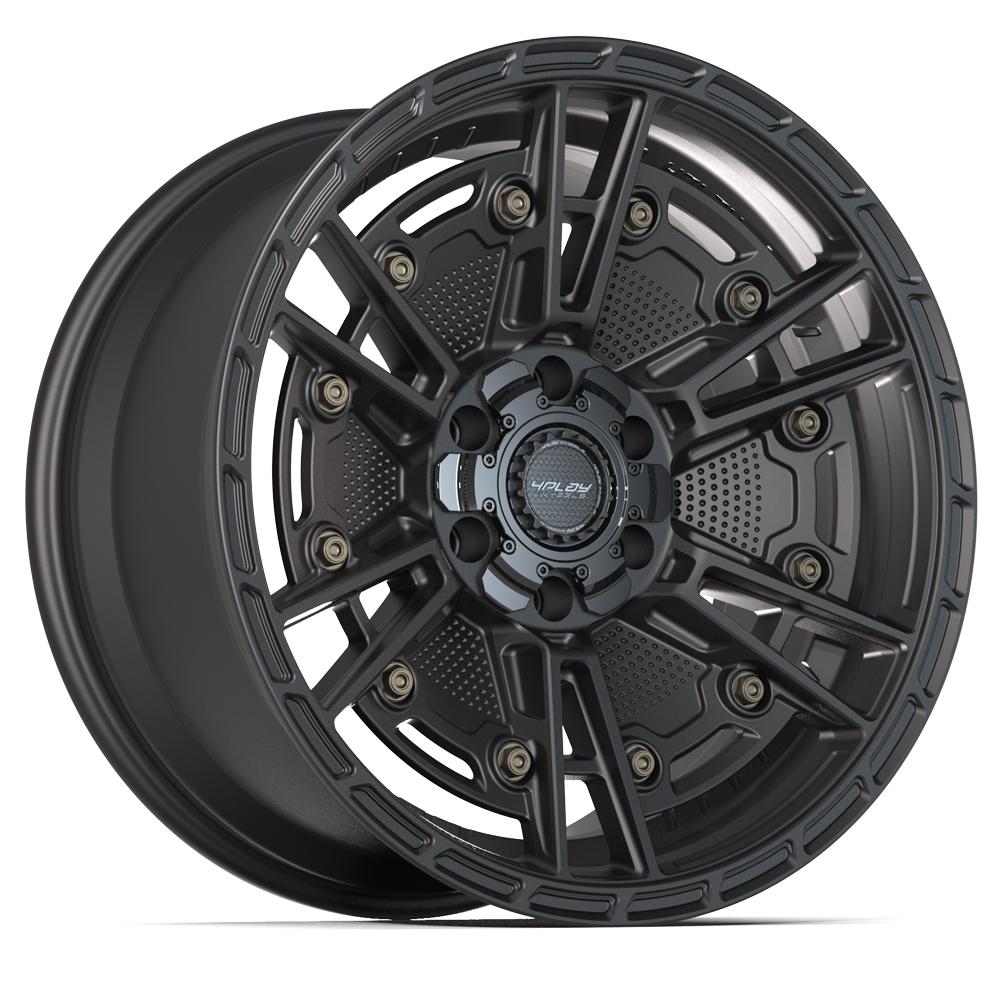 4PLAY 4PS01 20x9 6X139.7, 6X135 -6 SATIN BLACK